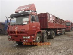 租購(gòu)式出租積壓陜汽奧龍雙導(dǎo)向牽引車